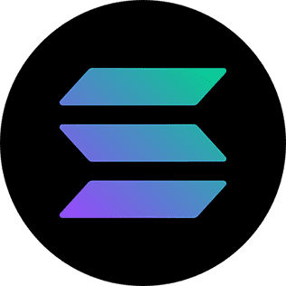 Solana blockchain logo